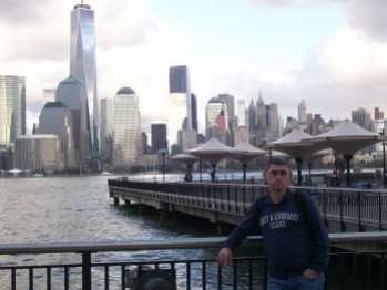 Veduta del WTC da New Jersey City